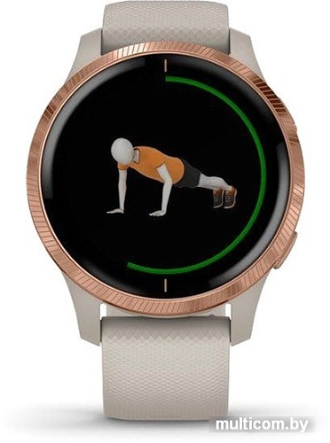Умные часы Garmin Venu (песочный/золотистый)