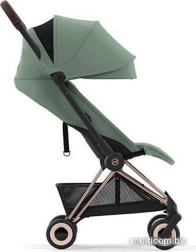 Коляска прогулочная «книга» Cybex Coya (leaf green/rosegold frame)