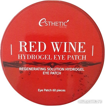 Esthetic House Red Wine Hydrogel Eyepatch
