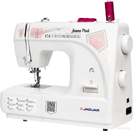 Электромеханическая швейная машина Jaguar Jeans Pink