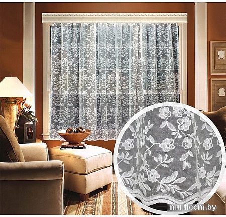 Штора Amore Mio RR M 3020 3x2.7 (белый)