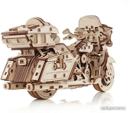 3Д-пазл Eco-Wood-Art Мотоцикл Байк