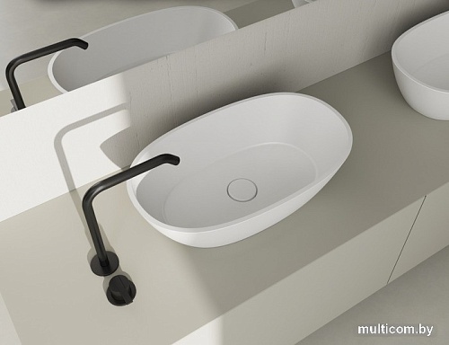 Умывальник Umy Home NOA 56x33.5 U-Coat (черный глянцевый)