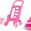 Коляска для кукол Полесье Pink Line 3х1 42842
