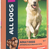 Консервированный корм для собак All Dogs Тефтельки с говядиной в соусе 415 г