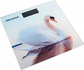 Напольные весы Аксинья КС-6010 Белый лебедь