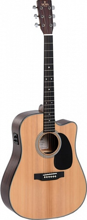 Электроакустическая гитара Sigma DMC-1STE+