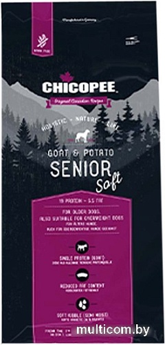 Сухой корм для собак Chicopee HNL Soft Senior Goat & Potato (коза с картофелем) 2 кг