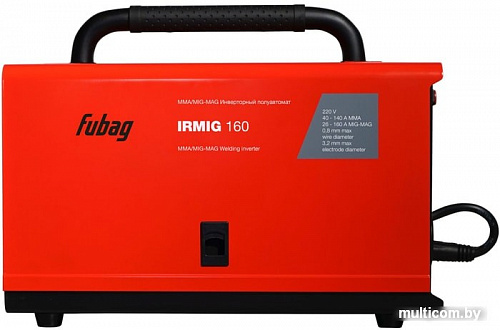 Сварочный инвертор Fubag IRMIG 160 (с горелкой FB 150 3 м)