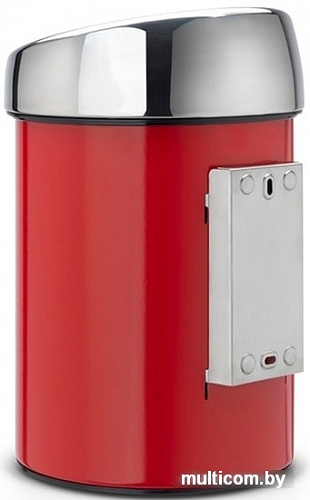 Brabantia Touch Bin 3 л (пламенно-красный/стальной)