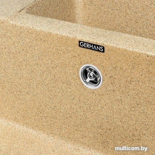 Кухонная мойка Gerhans C10 (песочный)