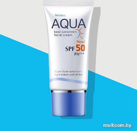 Крем солнцезащитный Mistine Aqua Base Sunscreen Facial Cream SPF 50 PA+++ (20 г)