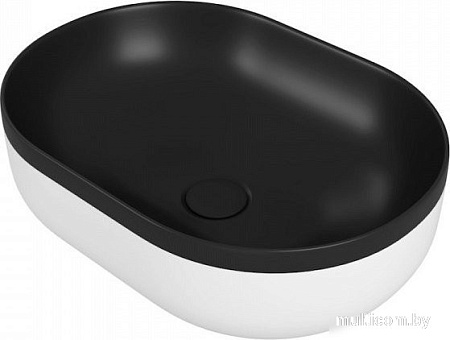 Умывальник Teymi Solli 48 Duo Artceramic T50388 (черно-белый матовый)