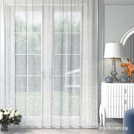 Тюль Лента К191 3x2.5 м (белый)