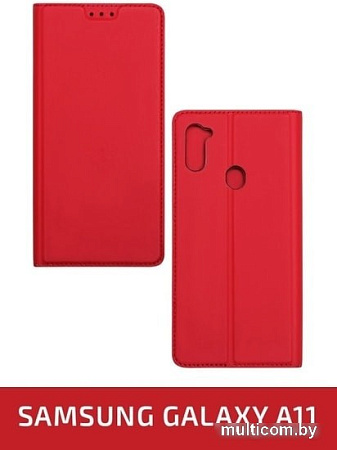 Чехол VOLARE ROSSO Book Case для Samsung Galaxy A11 (красный)