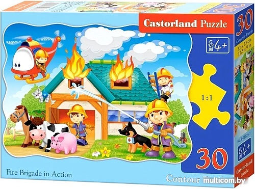 Мозаика/пазл Castorland Пожарная бригада B-03525