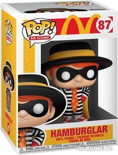 Фигурка Funko POP! Ad Icons McDonalds Hamburglar 45724
