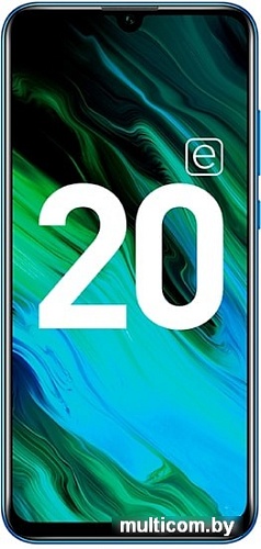 Смартфон HONOR 20e HRY-LX1T 4GB/64GB (мерцающий синий)