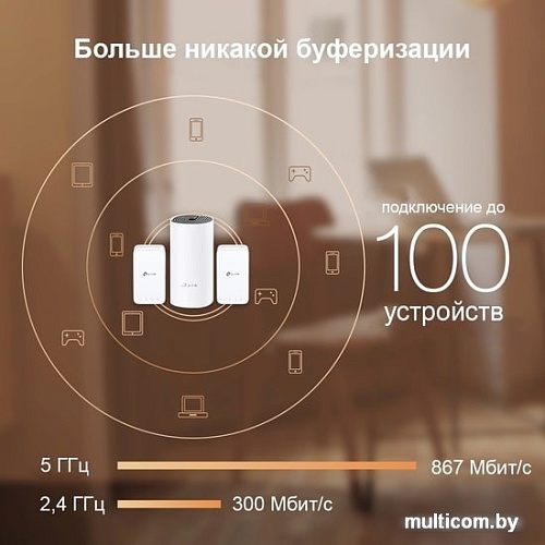 Wi-Fi система TP-Link Deco M3 (2 шт.)