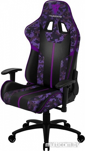 Кресло ThunderX3 BC3 Camo Ultra Violet Air (фиолетовый камуфляж)