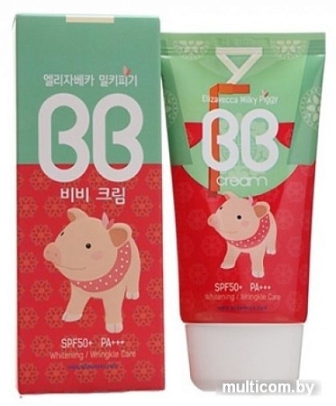 Elizavecca Milky Piggy BB Cream SPF50 увлажняющий (50 мл)