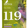 Sativa Маска для лица сухая №119 минеральная расслабляющая