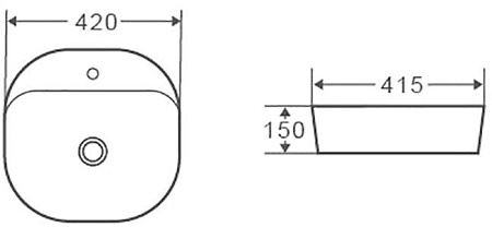 Умывальник Grossman GR-3028