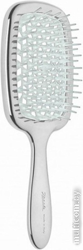Щетка Janeke Superbrush Limited Edition CRSP230 BIA (серебристый/белый)