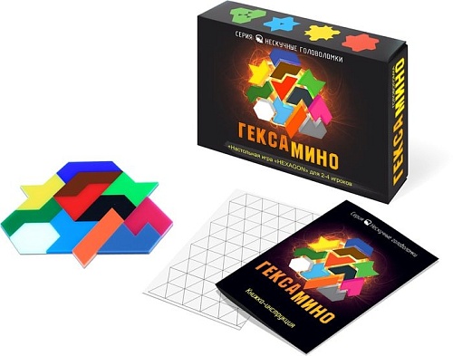 Мозаика/пазл Нескучные игры Гексамино 8070