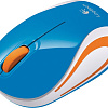 Мышь Logitech Wireless Mini Mouse M187 (голубой) [910-002733]