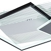 Припотолочная люстра Escada 10226/3LED Square (черный/белый)
