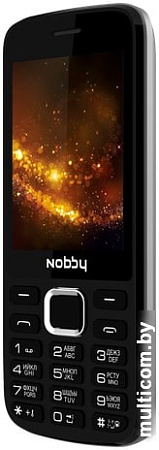 Мобильный телефон Nobby 300 (черный/серый)