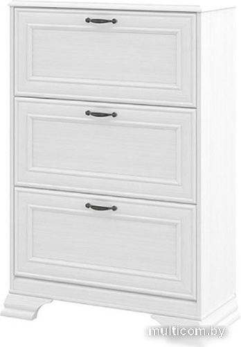 Тумба для обуви Неман мебель Юнона МН-132-30 (белый текстурный)