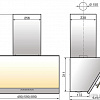 Кухонная вытяжка Elikor Рубин S4 90П-700-Э4Д (антрацит/черное стекло)