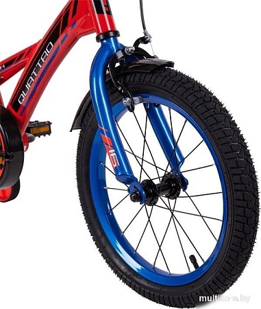 Детский велосипед Tech Team Quattro 18 NN013936 (красный)