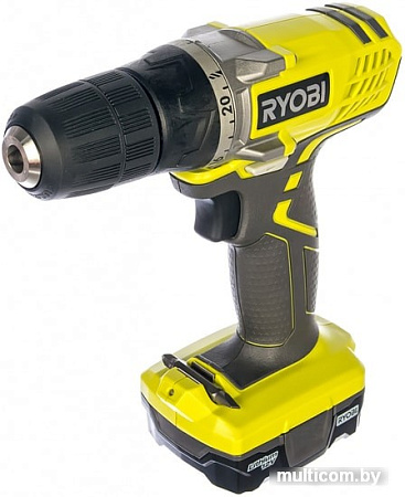 Дрель-шуруповерт Ryobi R12SD-LL13S 5133002323 (с 2-мя АКБ, сумка)