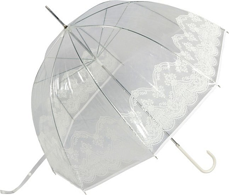 Зонт Guy De Jean 1215-LM Frivole Tulle Bianco long