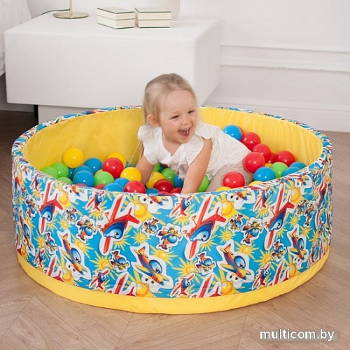 Сухой бассейн Romana Самолетики ДМФ-МК-02.59.03 (150 шаров)