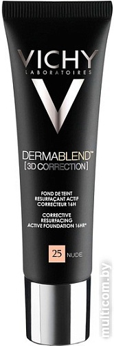 Тональная основа Vichy Dermablend 3D (тон 25)