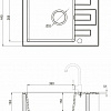 Кухонная мойка Deante Lima ZRL 711A (песочный)