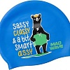 Шапочка для плавания Mad Wave Smart Assy (синий)