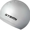Шапочка для плавания Atemi PU12 (серебристый)