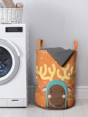 Корзина JoyArty Олень в новогоднюю ночь gaba_290616