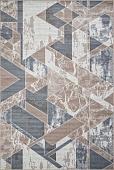 Ковер для жилой комнаты Merinos Sierra F354-STAN-BEIGE-BLUE (1х2)