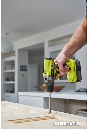 Дрель-шуруповерт Ryobi R18PD2-0 5133003815 (без АКБ)