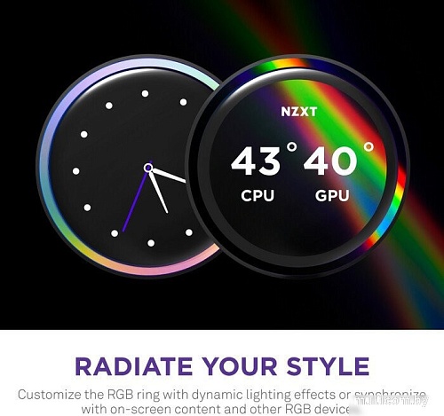 Система жидкостного охлаждения для процессора NZXT Kraken Elite 280 RGB RL-KR28E-W2