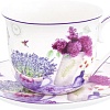 Чашка с блюдцем Elan Gallery Лаванда 420156