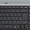 Клавиатура + мышь Logitech MK470 Slim Wireless Combo (графитовый, нет кириллицы)