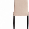 Стул TetChair Easy Chair металл/вельвет (бежевый/черный)