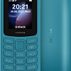 Мобильный телефон Nokia 105 4G Dual SIM (бирюзовый)